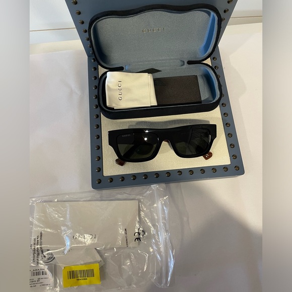 GG1301S-001 GUCCI MEN'S SUNGLASSES - Picture 2 of 10